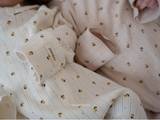 ［peekaboo］Moss newborn bodysuit set