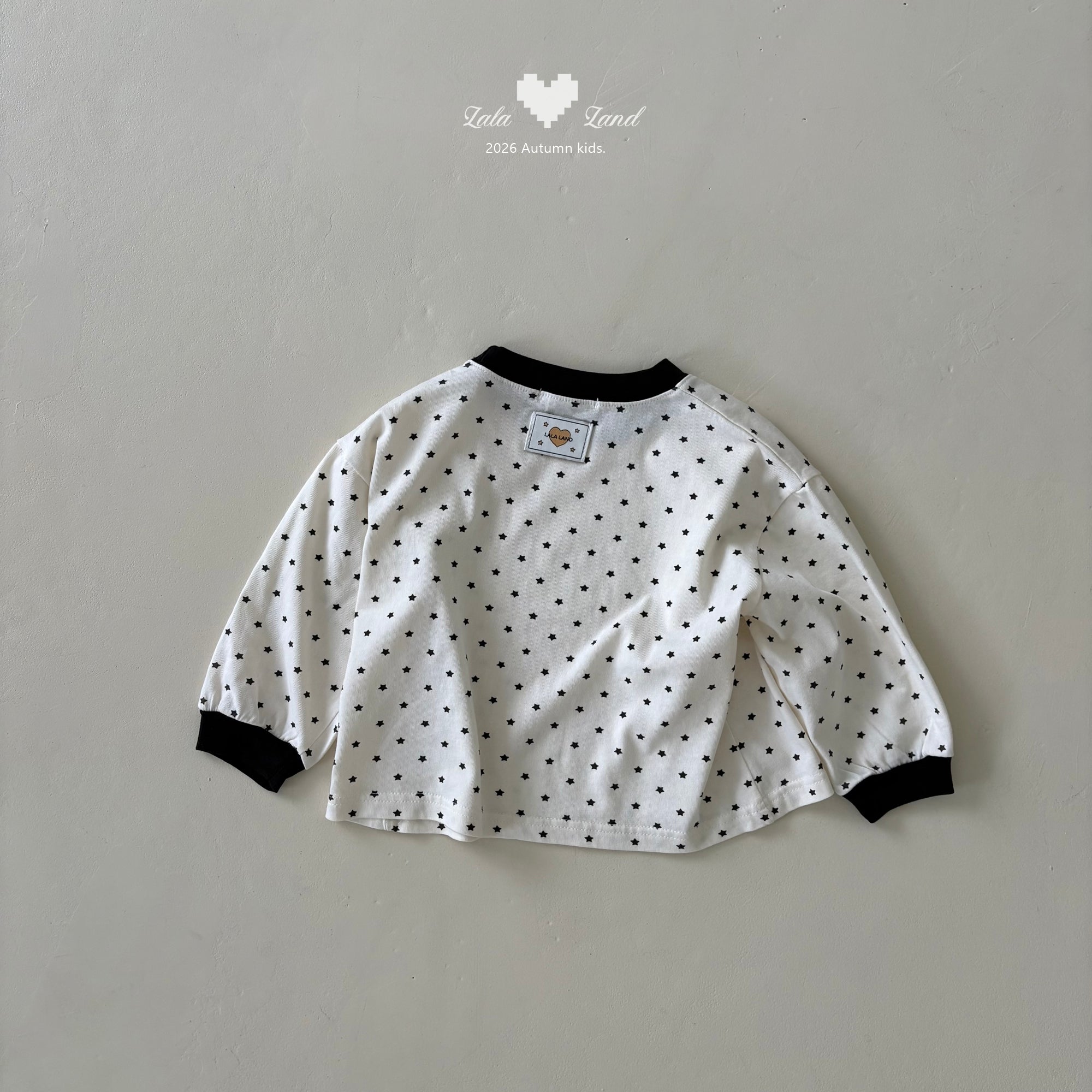 ［Lala land］Mix star tee