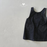 ［Lala land］Heart pocket pants