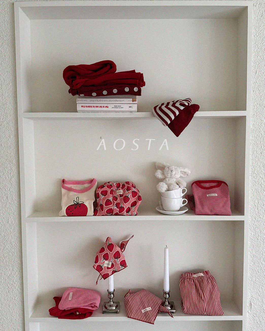 ［Aosta］Strawberry Pants