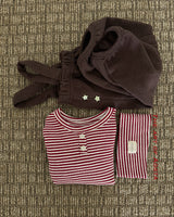 ［Aosta］Star Candy Overalls
