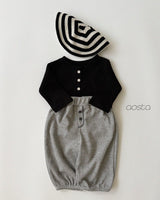 ［Aosta］Butter Button Tee