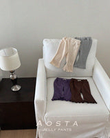 ［Aosta］Jelly Waffle Pants