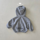 ［Lala land］Beans hood zip up