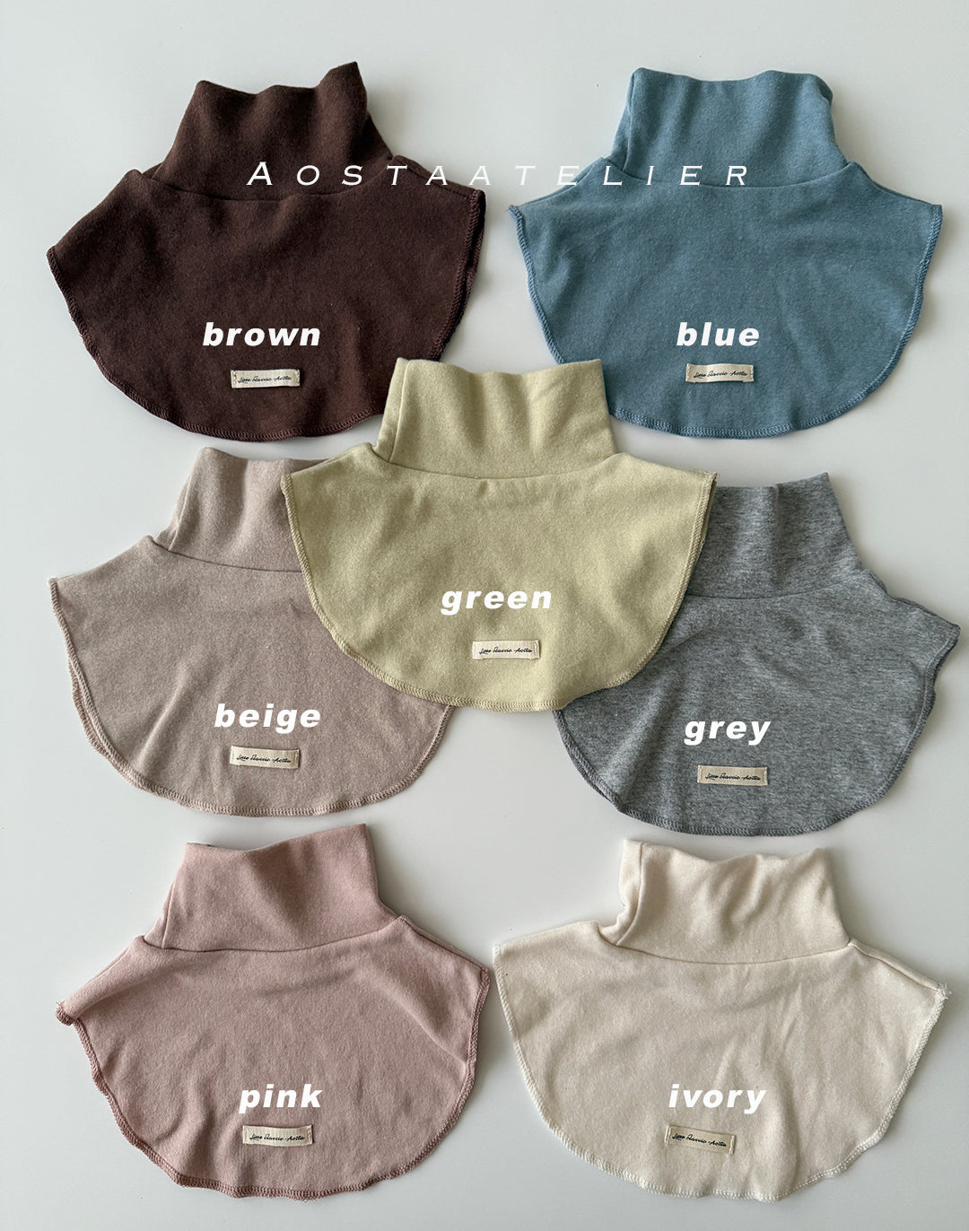 ［Aosta］Fake turtleneck