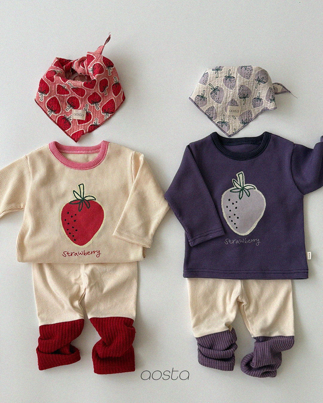 ［Aosta］Strawberry Tee