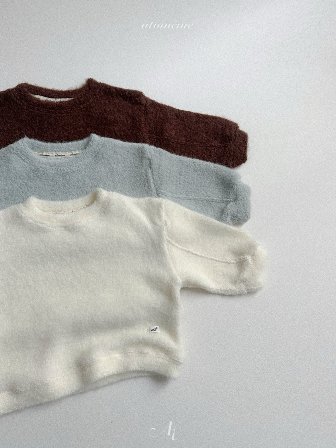 [atomeme] Knit Sweatshirt