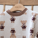 ［mkids］Ribbon knit tops