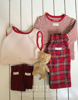 ［Aosta］Check pants