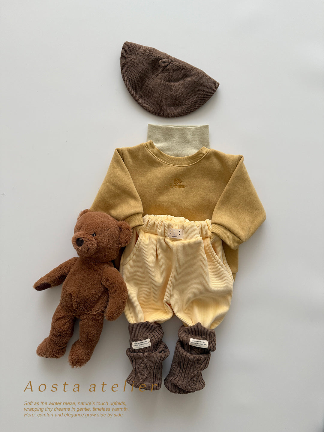 ［Aosta］Fake turtleneck