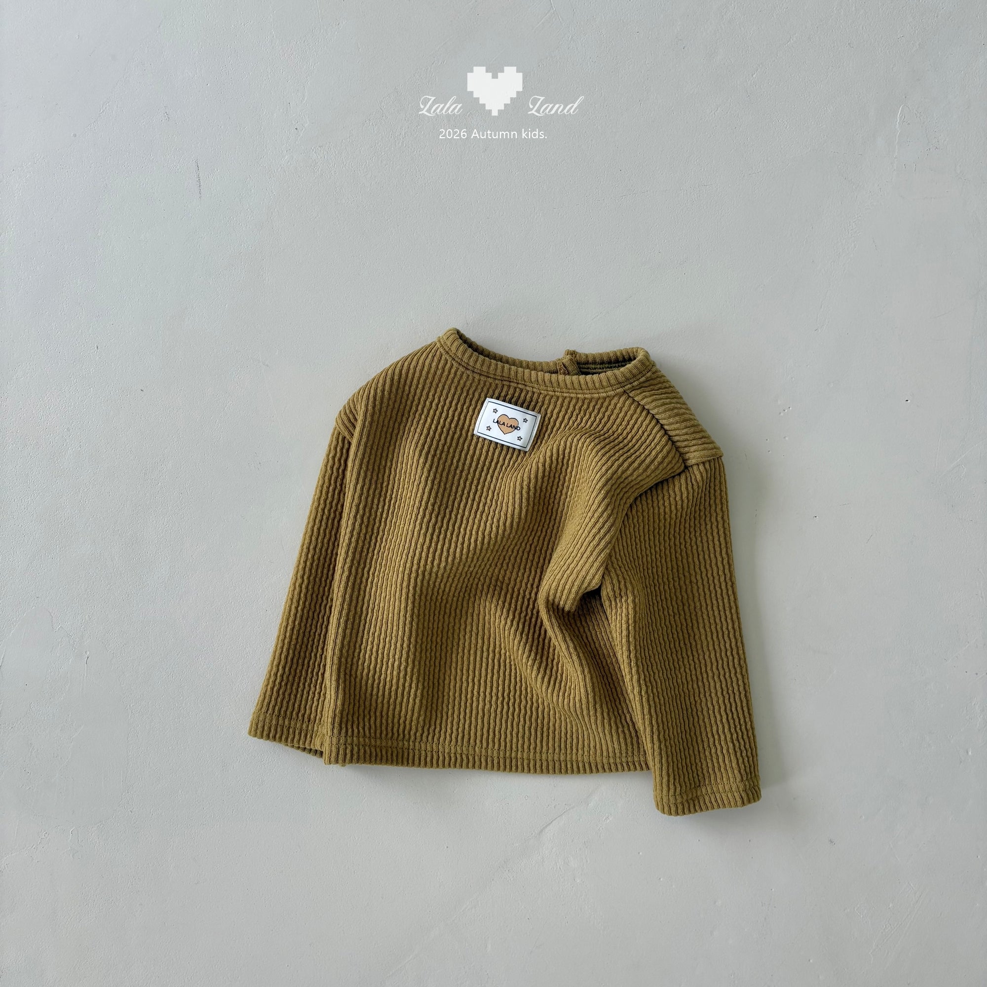 ［Lala land］Alpha rib cardigan