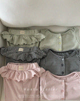 ［Aosta］Kiki Check Cardigan