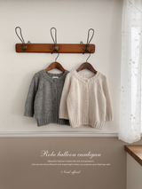 Robe balloon cardigan