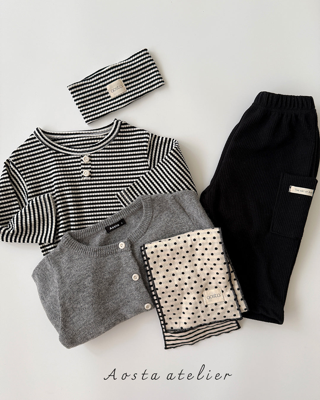［Aosta］Mulmul Pants