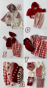 ［Aosta］Cookie Stripe Tee