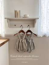 Crunch check suspender bloomer