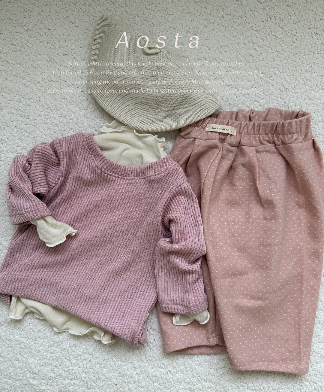 ［Aosta］Everyday Tee