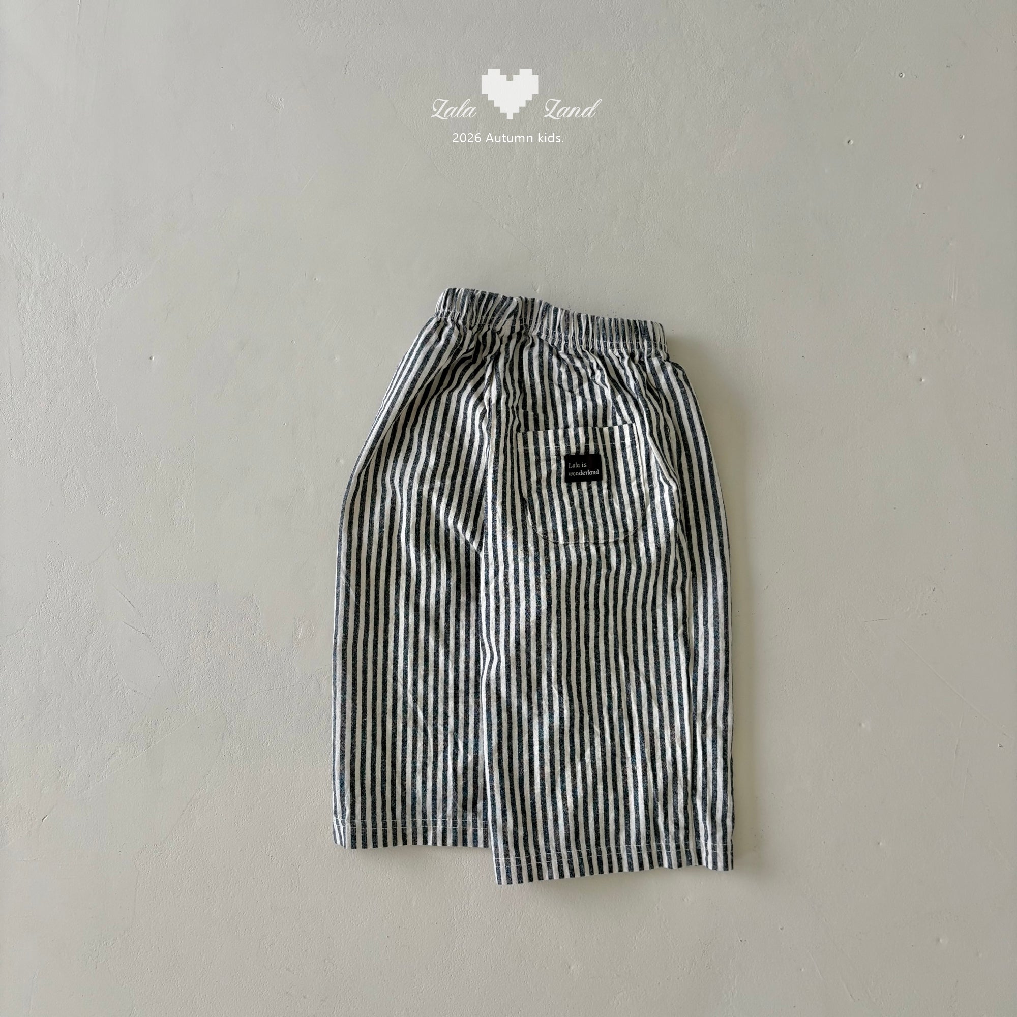 ［Lala land］Coco stripe pants
