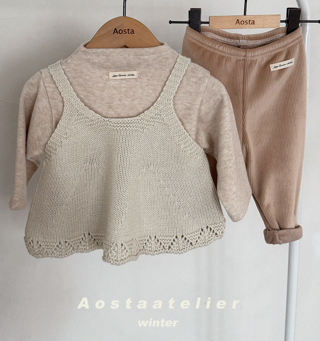 ［Aosta］Warm leggings