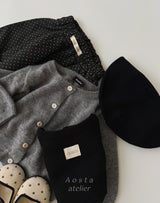 ［Aosta］Milk Dot Pants