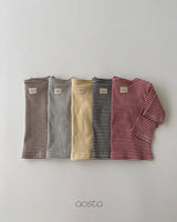 ［Aosta］Cookie Stripe Tee