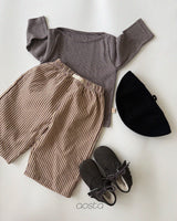 ［Aosta］Boat Neck Tee