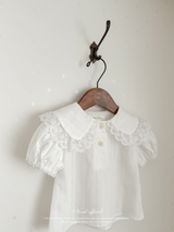 Roan lace collar blouse