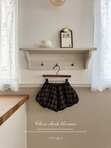Choco check bloomer