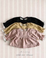 ［Aosta］Milk Dot Blouse
