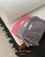 ［Aosta］Boat Neck Tee