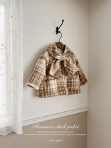 Financier check jacket