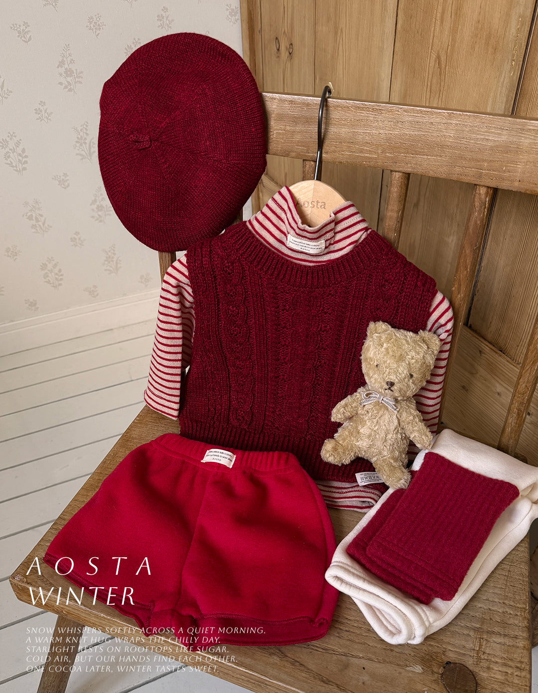 ［Aosta］Warmer leggings