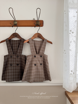 Rommy check one-piece