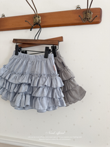 Lulu check cancan pants