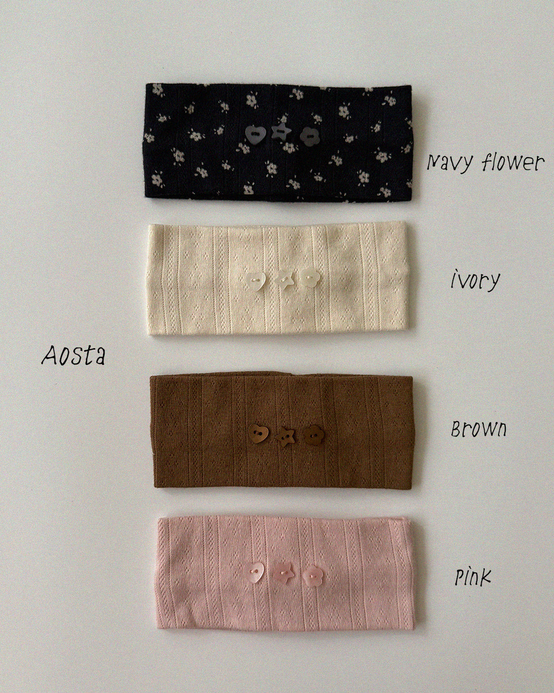 ［Aosta］Star Candy Headband