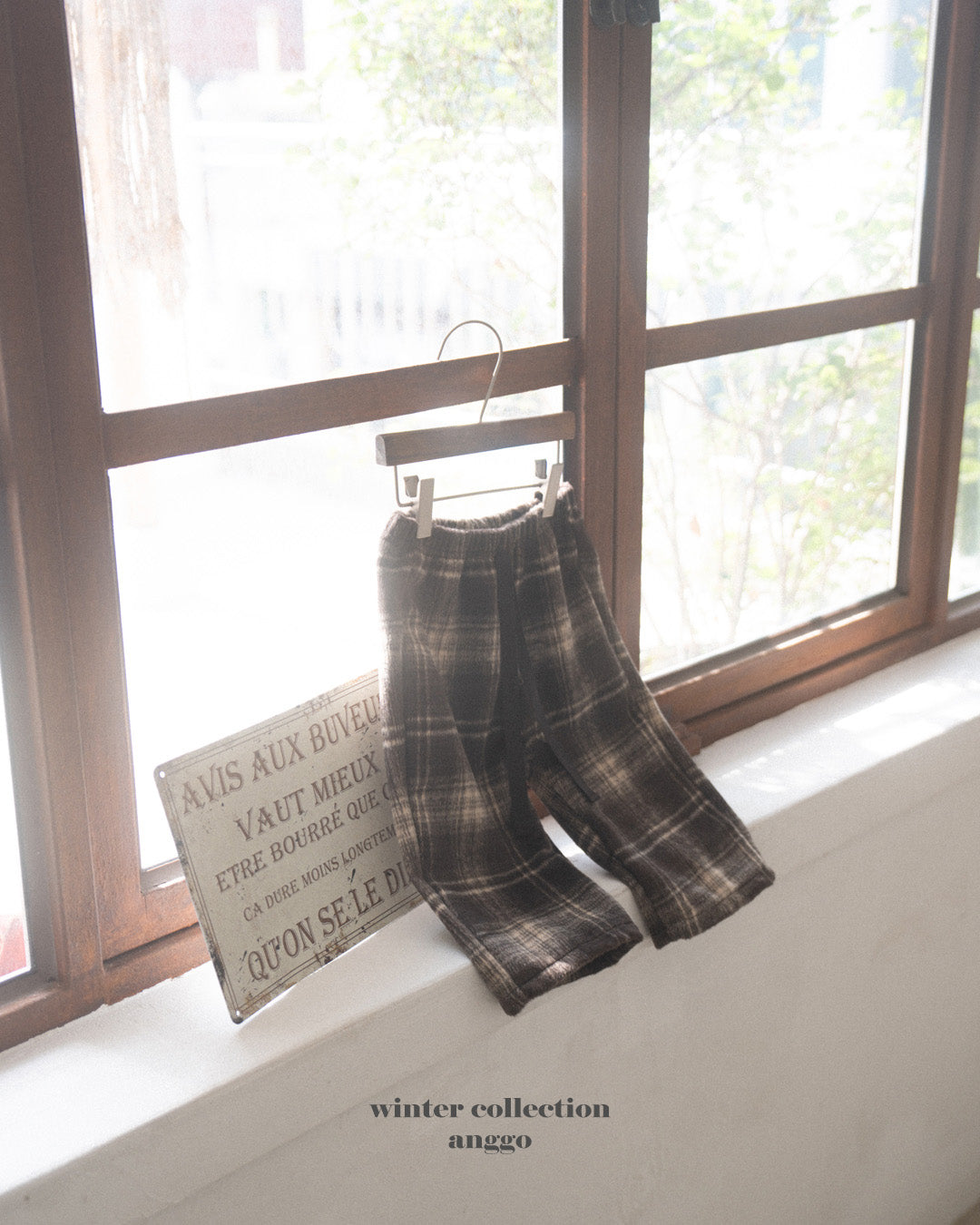 ［anggo］Chex pants