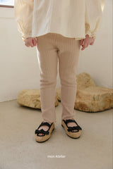 ［mon Atelier］Jacquard leggings