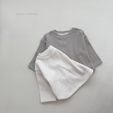 ［mimi market］Waffle round tee