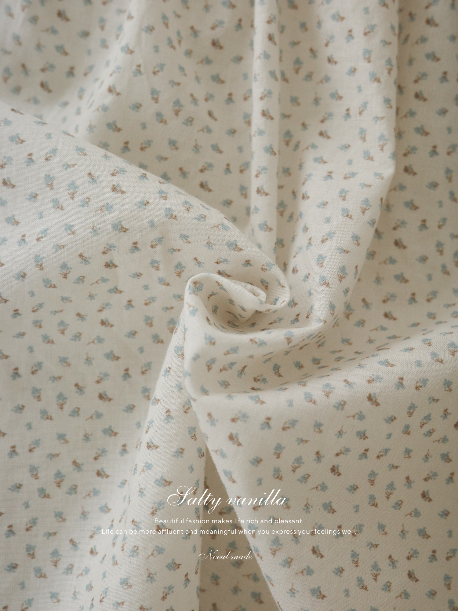 *Noeul.made* Gelato smock blouse