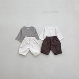 ［mimi market］Waffle round tee