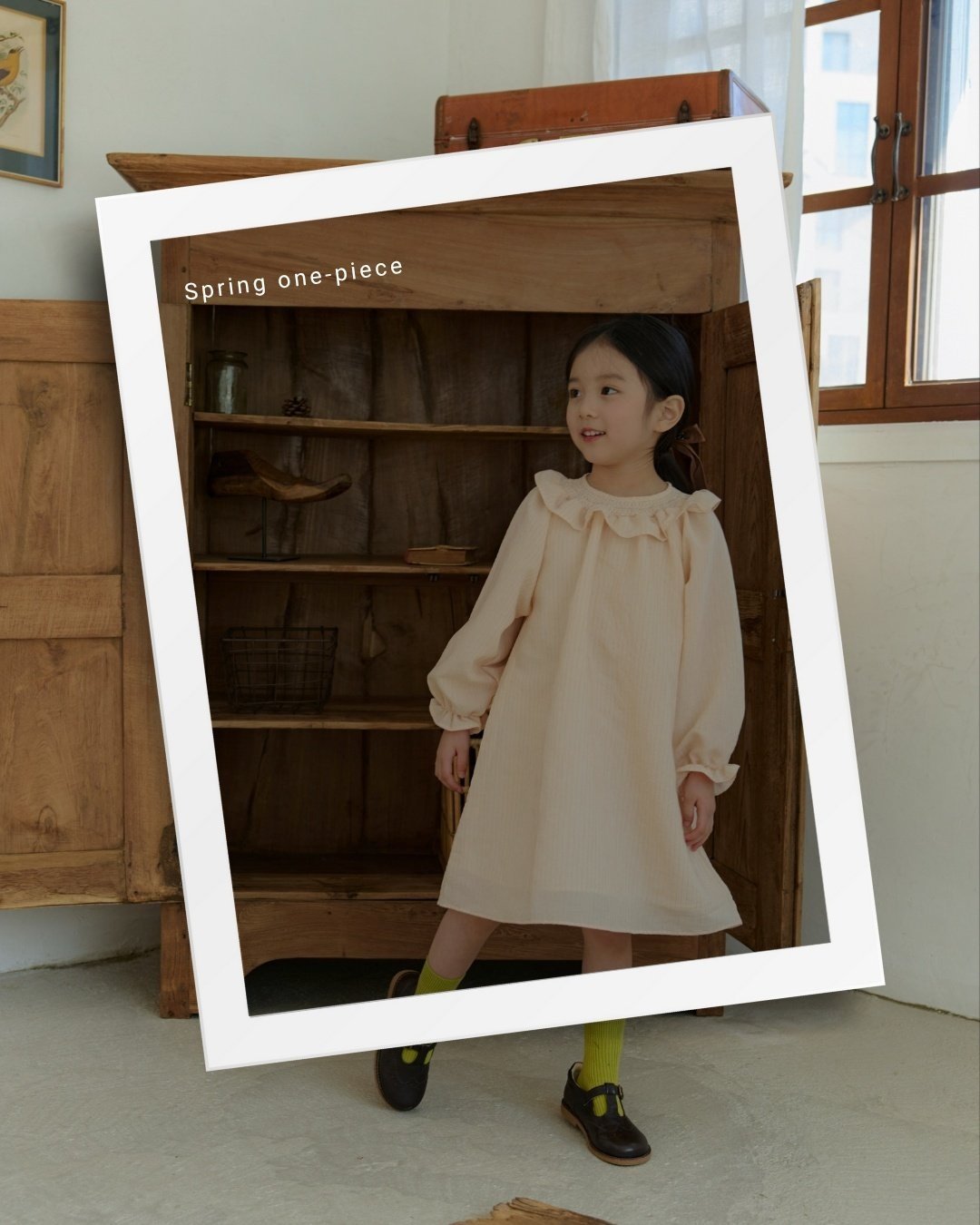 ［mon Atelier］Spring one-piece