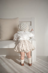 Leaf frill cancan skirt