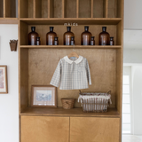 ［mkids］Billy check collar blouse