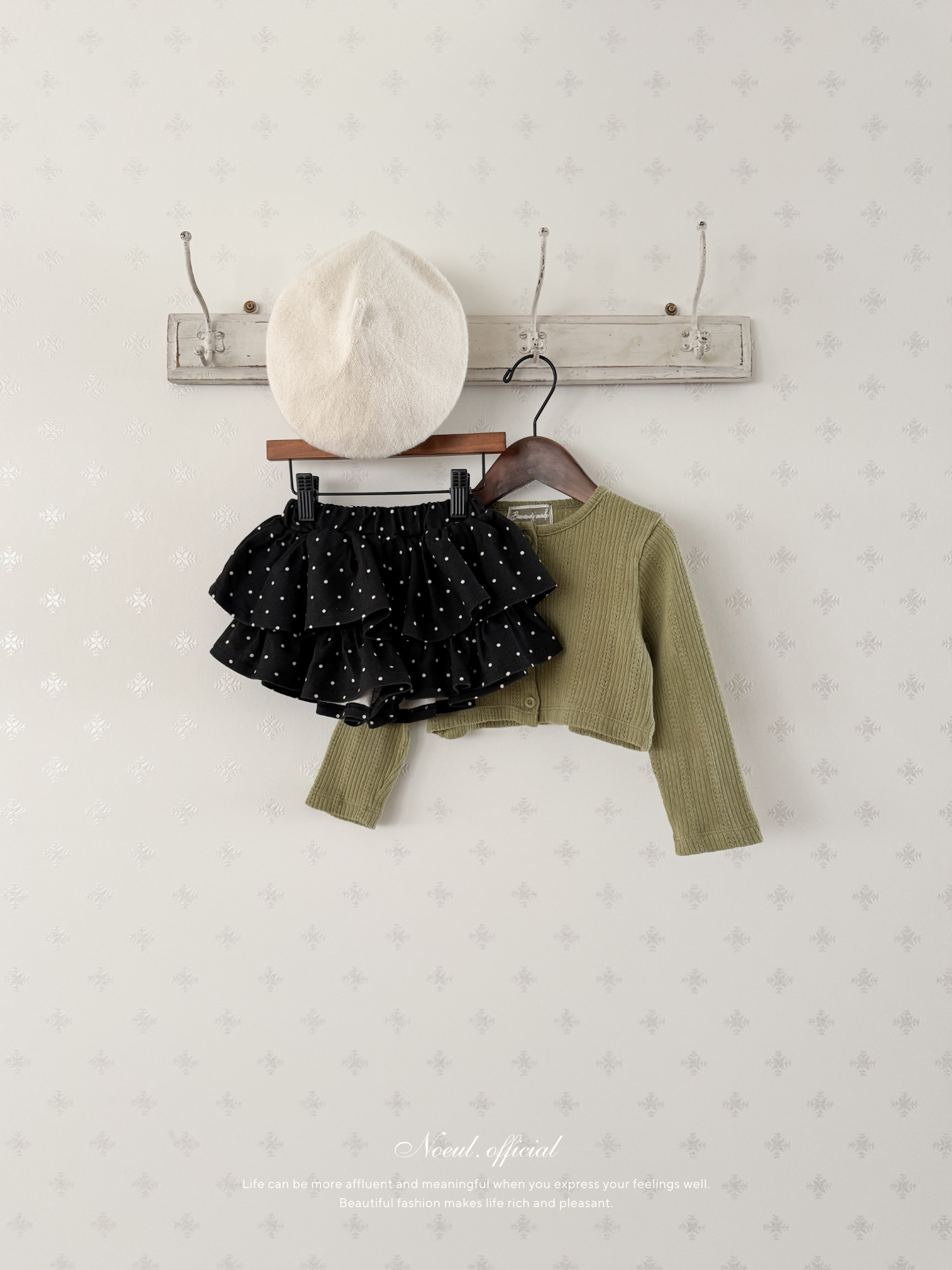 Dot cancan pants