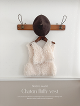 *Noeul.made* Chaton fluffy vest (baby & kids)