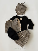 ［Aosta］Louis Stripe Vest