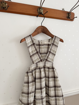 Miserable check one-piece