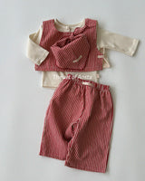 ［Aosta］Louis Stripe Vest