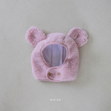 ［mkids］Bear boa hat