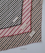 ［Aosta］Crayon Stripe Scarf